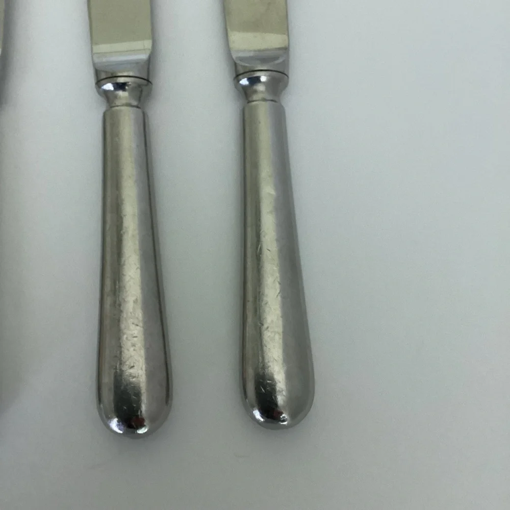 Christofle Hotel Knife Spreader Silverplated Set Of Five France Albi ?